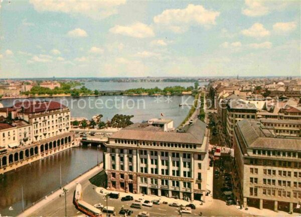 Hamburg Die drei Alsterbecken