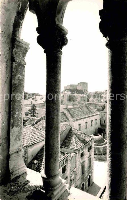 Dubrovnik Ragusa Blick über die Dächer der Altstadt
