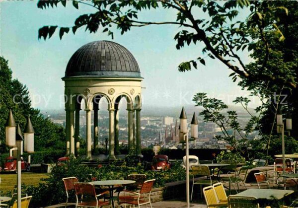 Wiesbaden Tempel auf dem Neroberg Restaurant Terr