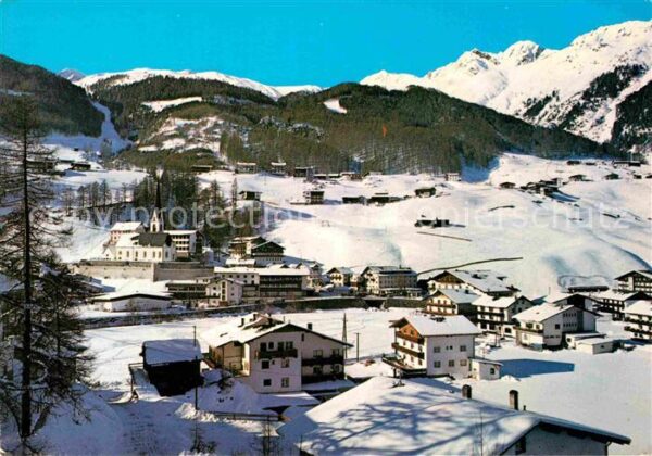 Soelden Oetztal Panorama Wintersportzentrum Alpen