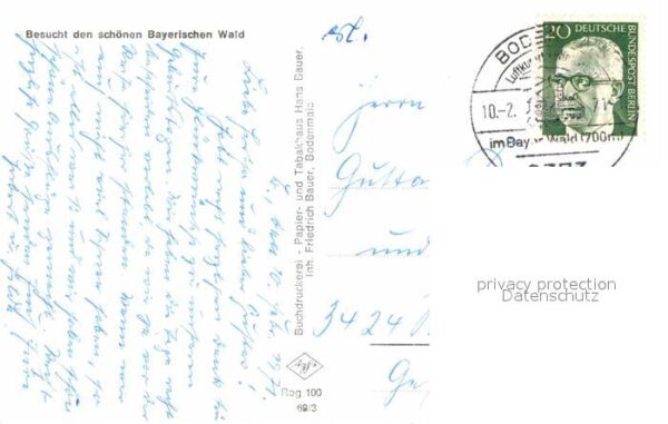 Bodenmais Marktplatz Riesloch Schanze Silberberg – Bild 2