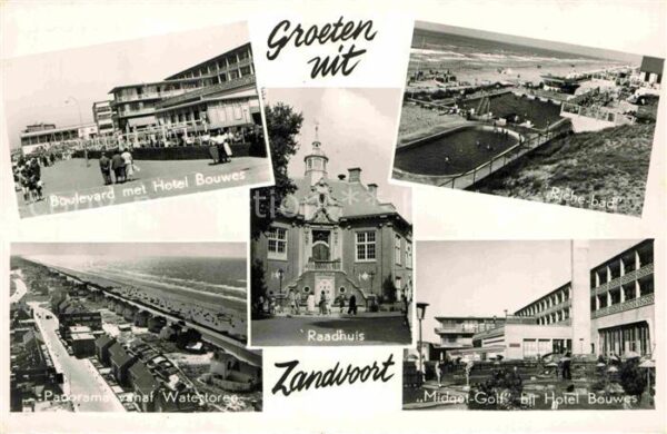 Zandvoort Holland Hotel Bouwes Strand Rathaus Riche Bad