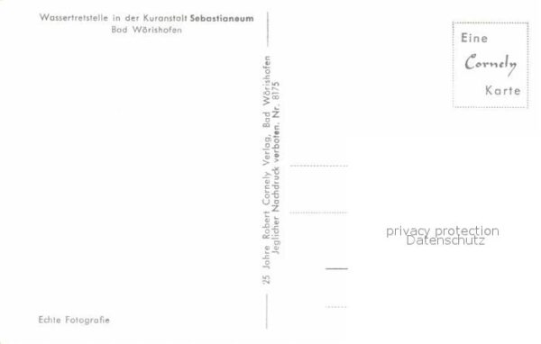 Bad Woerishofen Wassertretstelle im Sebastianeum – Bild 2
