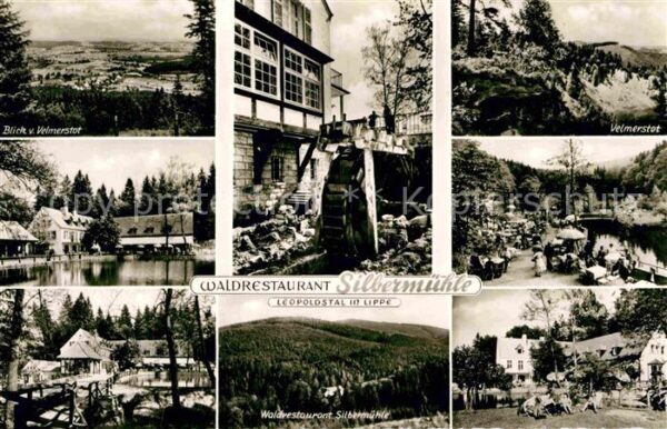 Leopoldstal Lippe Blick vom Velmerstor Waldrestaurant Sil