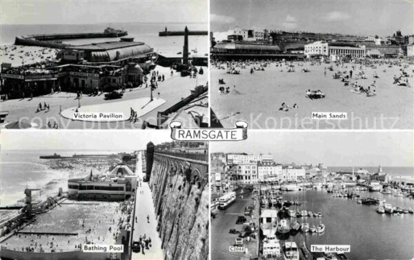 Ramsgate Victoria Pavillon Schwimmbad Hafen Stra