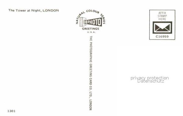 London Tower bei Nacht – Bild 2
