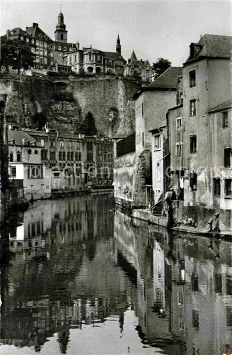 LUXEMBOURG  Luxemburg L'Alzette pittoresque