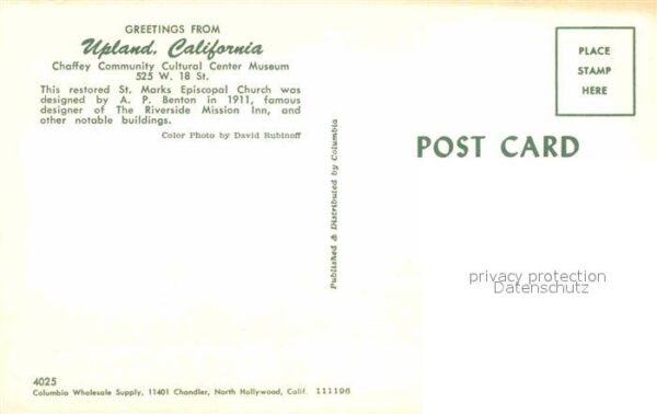 Upland California Cultural Center museum – Bild 2