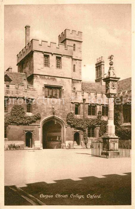 Oxford Oxfordshire Corpus Christi College
