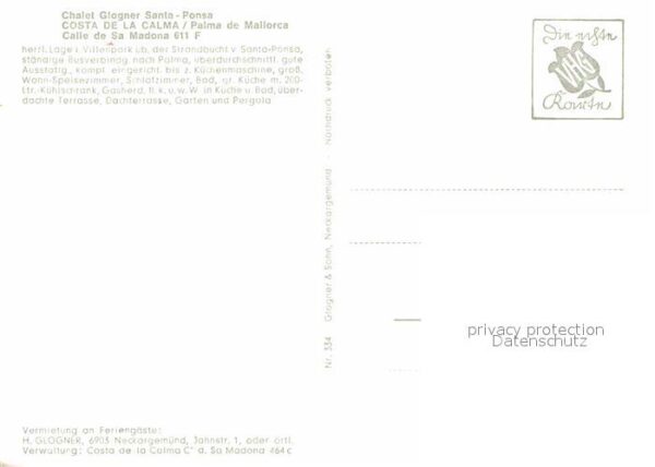 Santa Ponsa Mallorca Islas Baleares Chalet Glogner – Bild 2