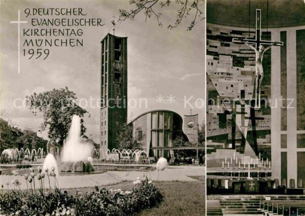 Muenchen Evangelischer Kirchentag 1959