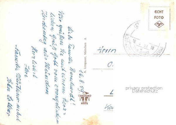 Muenchen Evangelischer Kirchentag 1959 – Bild 2