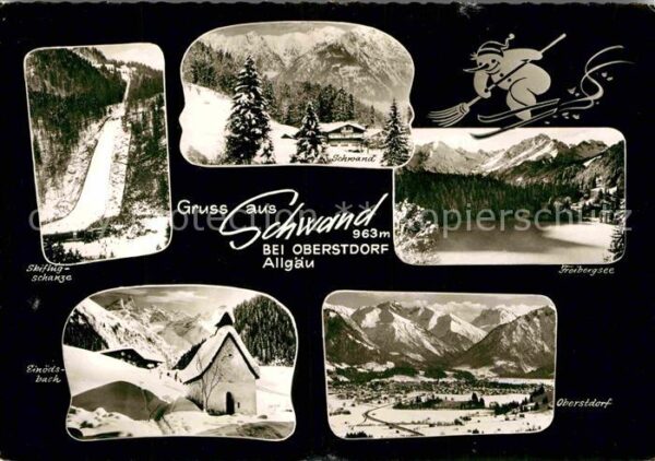 Schwand Oberstdorf Sprungschanze Einödsbach Oberstdorf See