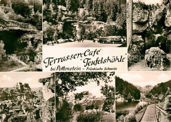 Pottenstein Oberfranken Cafe Teufelshöhle