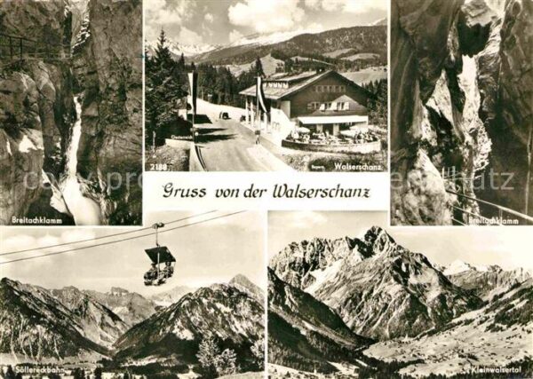 Walserschanz Kleinwalsertal Breitachklamm Söllereckbahn
