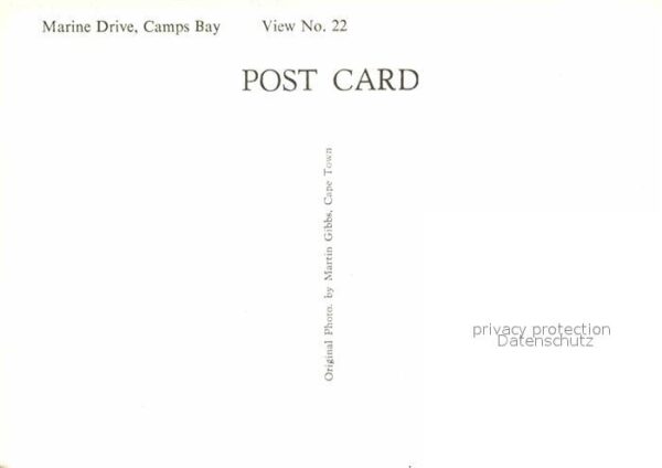 Camps Bay Cape Town Marine Drive – Bild 2