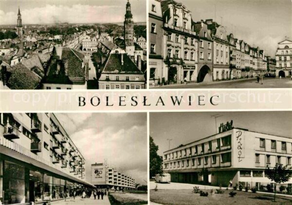 Boleslawiec Bunzlau Hotel Piast Rynek Widok ogolny