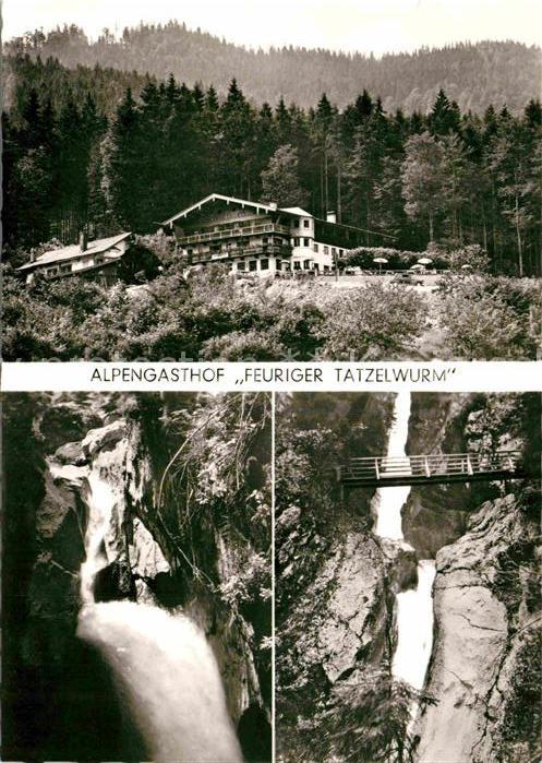 Oberaudorf Alpengasthof Feuriger Tatzelwurm