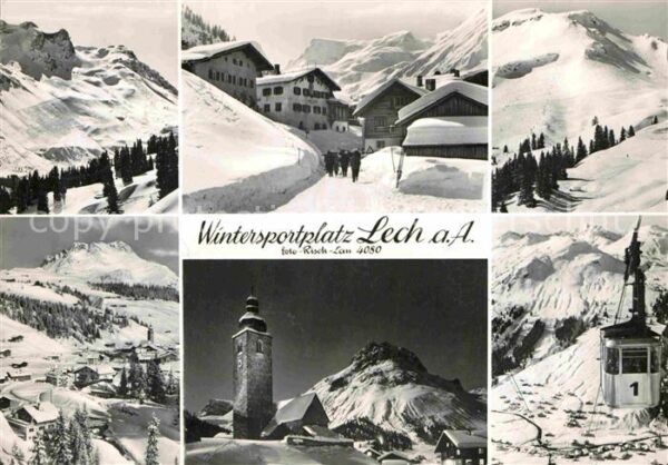 Lech Aschau Kirche Gondel Teilansicht