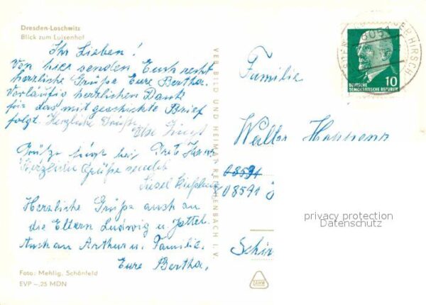 Loschwitz Blick zum Luisenhof – Bild 2