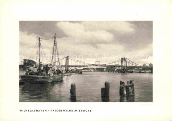 Wilhelmshaven Kaiser Wilhelm Brücke
