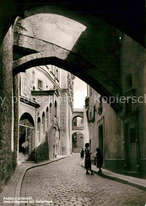 Passau Innbrückgasse Hofstiege