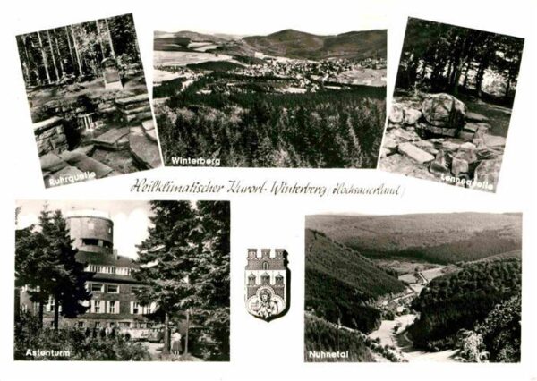 Winterberg Hochsauerland Ruhrquelle Astenturm Nuhntal Lennaquell