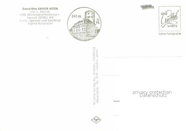 Winterberg Hochsauerland Ruhrquelle Astenturm Nuhntal Lennaquell – Bild 2