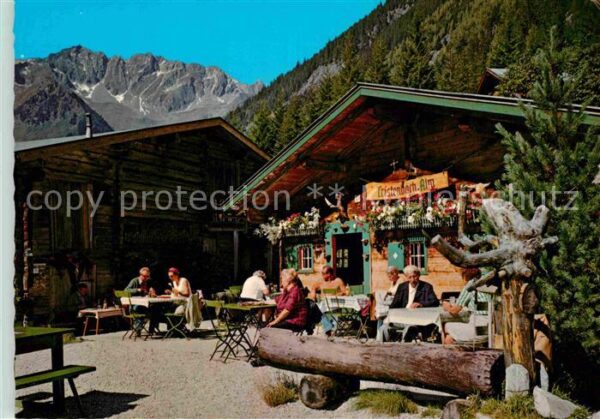 Zillertal Tirol Jausestation Tristenbach Alm