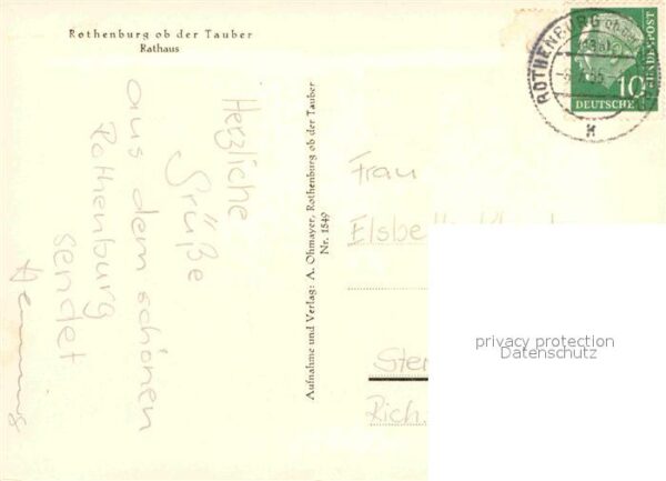 Rothenburg Tauber Rathaus – Bild 2