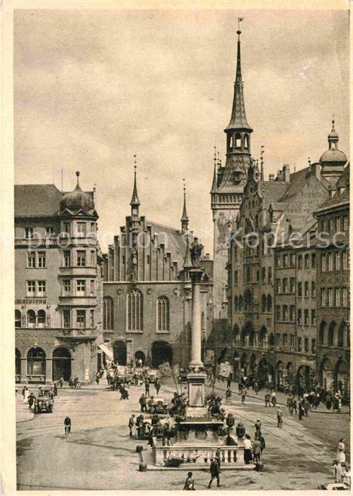 Muenchen Marienplatz