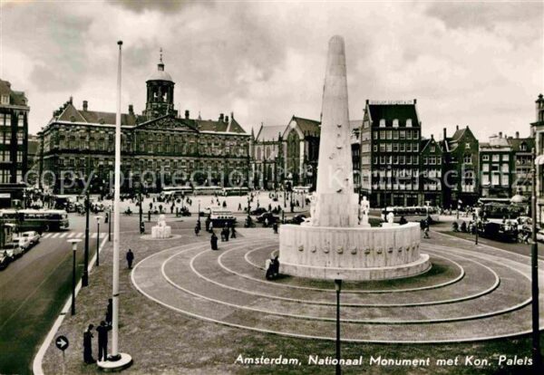 Amsterdam Niederlande National Monument Königlicher Palast