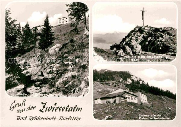 Karlstein Karlstejn Zwieselalm Gipfelkreuz