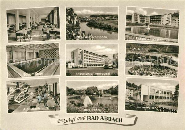 Bad Abbach Rheumakrankenhaus Speisesaal Schwimmbad