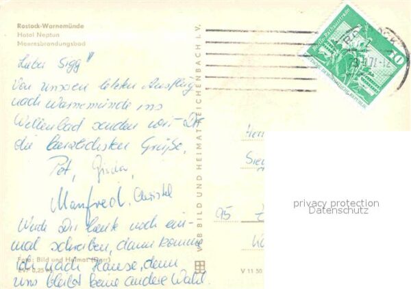 Warnemuende Ostseebad Merrwasserwellenbad Hotel Neptun – Bild 2