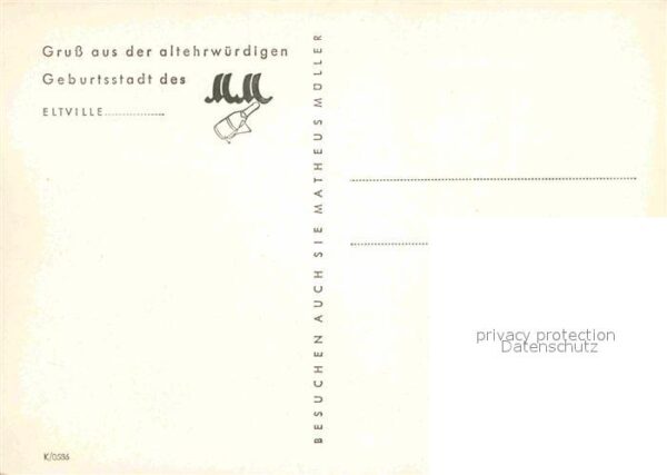 Eltville Rhein Fliegeraufnahme Sektkellerei Matheus Mü – Bild 2