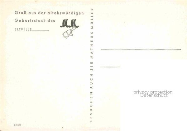 Eltville Rhein Fliegeraufnahme Sektkellerei Matheus Mü – Bild 2
