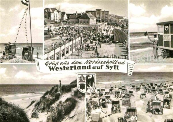 Westerland Sylt Strand Düne Strandkörbe