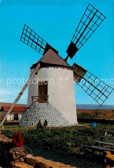 Fuerteventura Typische Windmühle