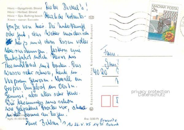 Heviz Heilbad Strand – Bild 2