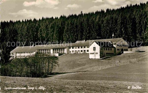 Isny Allgaeu Sportsanatorium Kuranstalt für Versehrt