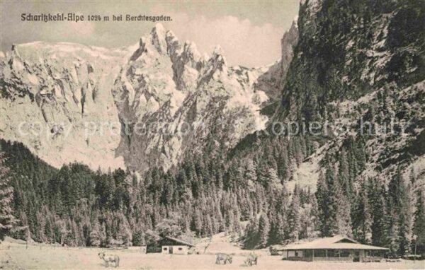 Berchtesgaden Scharitzkehl Alpe Berchtesgadener Alpen