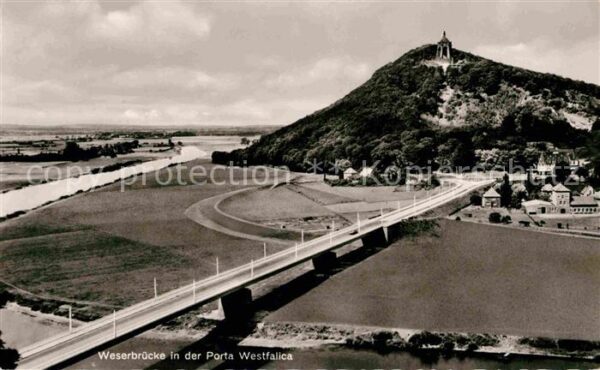 Porta Westfalica Weserbrücke