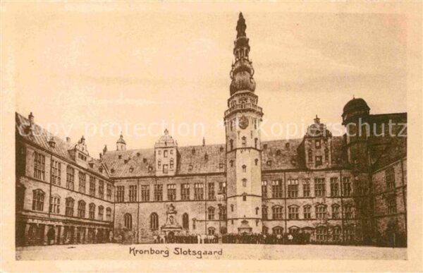 Kronborg Slot Slotsgaard Schloss