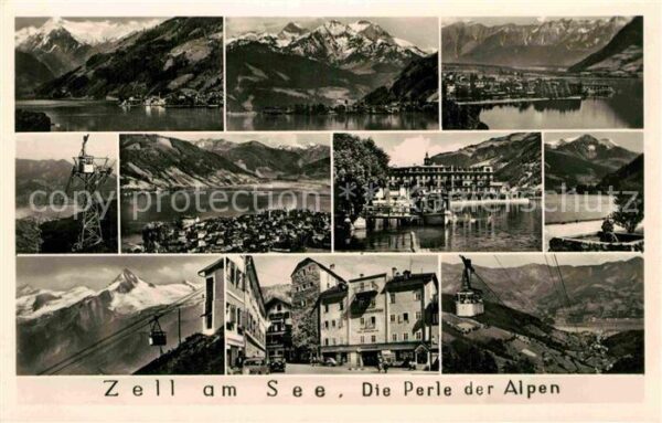 Zell See Die Perle der Alpen Ortsmotiv Hotels Be