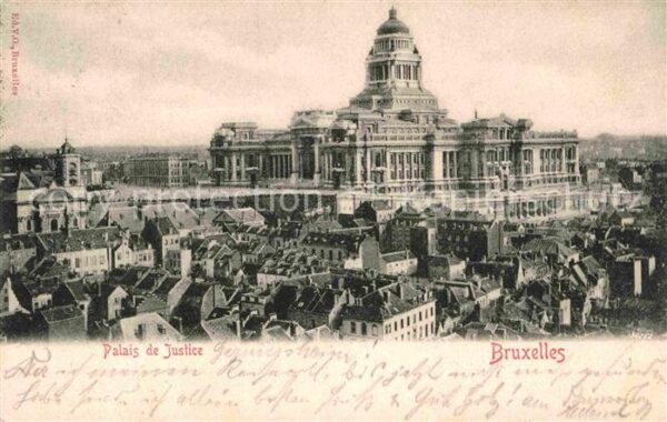Bruxelles Bruessel Palais de Justice Justizpalast