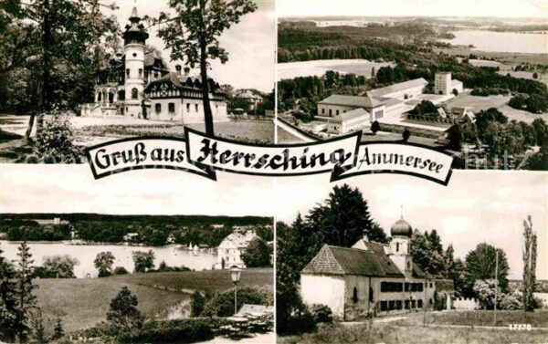 Herrsching Ammersee Kurparkschlösschen Bundeszollschule Kir