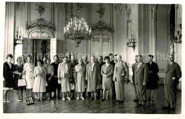 Wien Schloss Schönbrunn Gruppenbild