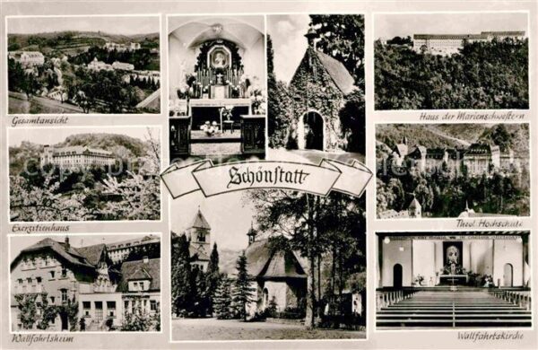 Schoenstatt Vallendar Wallfahrtsort Exerzitienhaus Wallfahrts