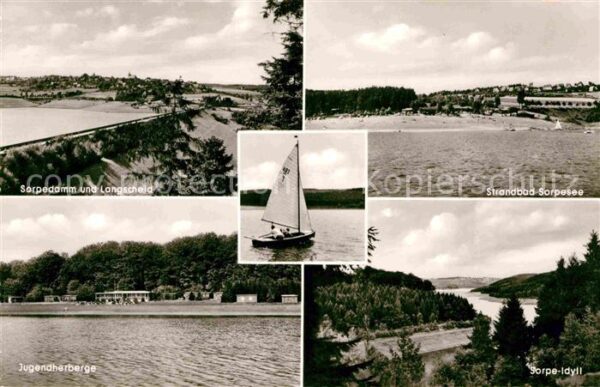 Sorpesee Sauerland Sorpedamm Langscheid Strandbad Jugendhe